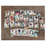 Vintage Football Card Lot, Mix of Conditions