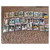 1974 Topps Vintage Baseball Card Lot, Mostly Poor Condition