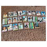 1979 Topps Vintage Baseball Card Lot, Mostly Poor Condition