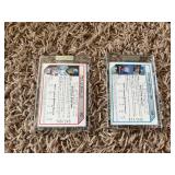 Two Topps Special Edition Cards Sealed From the Factory, Both Numbered to /245