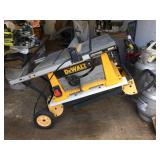 DEWALT DW744 Jobsite 10" Table Saw with Stand
