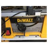 DEWALT DW744 Jobsite 10" Table Saw with Stand