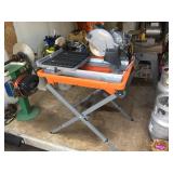 RIDGID R4040 Tile Saw - with Stand - Very Nice