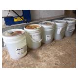 (4) 5 Gal DIVERSEY Oxivir Tb