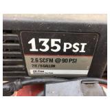PORTER CABLE 2 HP - 6 Gal Air Compressor 2.6 SCFM