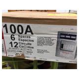Homeline Sqaure D 100A Circuit Breaker/Load Center - Unopened Box