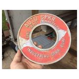 Vintage Cast Aluminum Sprinkler Badge