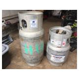 2 Forklift Style Propane Tanks