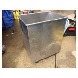 Stainless Steel - Rolling Bin 16" x 21" x 26"