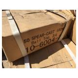 (8) Boxes Cast Iron Spear/Fence Rail Tops - 400 Pcs