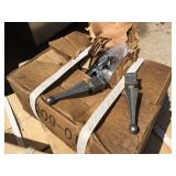 (8) Boxes Cast Iron Spear/Fence Rail Tops - 400 Pcs