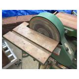 GRIZZLY 6" Belt/9" Disc Sander on Rolling Cart