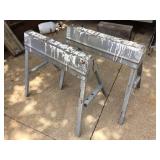 Metal Folding Saw Horses