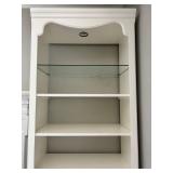 Painted Bookcase Cabinet 32 X 17 X 79 in - Doors Removed