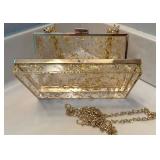 Liz Claiborne Wallet & Clear Lucite Purse Mixed Lot