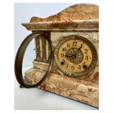 Vintage Seth Thomas Mantel Clock With Key & Pendulum