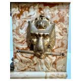 Vintage Seth Thomas Mantel Clock With Key & Pendulum