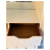 White Armoire Dresser With Mirror