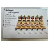 Pier 1 Imports Tasting Party Starter Set & Berry Basket With Sugar & Creamer