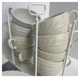 Ralph Lauren Wedgwood Clearwater 43-Piece China Service