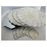 Mirrors, Placemats & Coasters Mixed Lot