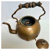 Copper Tea Kettle With Stand & Lid