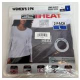 32 Degrees Heat Men's & Women's Base Layer 2-Packs Size L Mixed Lot