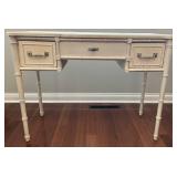 Vanity Desk, Chair & Rolling Chair Set (3 Piece)
