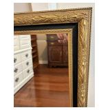 Ornate Gold-Framed Mirror 41 X 29 in