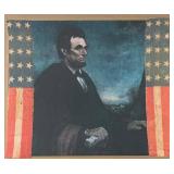 Framed Civil War Tribute Pair - Lincoln & Stonewall Jackson (Lot of 2)