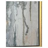 Framed Abstract Canvas Wall Art (Lot of 2)