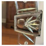 Mirrored Venetian Arched Wall Mirror 28 X 48 in