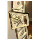 Mirrored Venetian Arched Wall Mirror 28 X 48 in