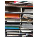 Mixed Paper Craft Supplies in Desktop Organizers