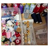 Sewing Thread & Notions Mixed Lot