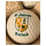 St Andrews Golfers Breakfast Six Fresh Range Balls (Lot of 6)