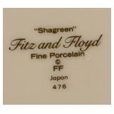 Fitz and Floyd Shagreen Fine Porcelain Cups (Lot of 4)