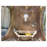 Ornate Outdoor Wall Fountain