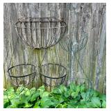Wire Flower Basket Set (Lot of 5)