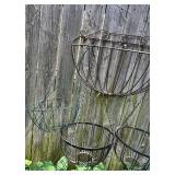 Wire Flower Basket Set (Lot of 5)