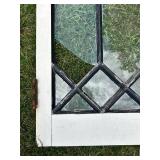 Leaded Glass Window Panel 22 X 32 in