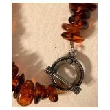 Mixed Jewelry Lot With Necklace, Watch, Brooch & Perfume Bottle