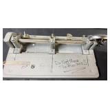 Office Supply Mixed Lot - Staplers, Punch, File Sorter & Calculator