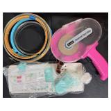 Xyron Creative Station, Sunbeam 1600 Dryer, Gerson Heat Gun & Craft Supply Mixed Lot