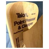 Dritz Pressing Ham, Talon Point Presser & Clapper, Magnifiers, Corded Detail Iron