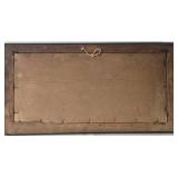 Antique Framed Landscape Etching Signed Lower Right