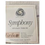 Vintage Faribo Symphony Afghan Throw NIB