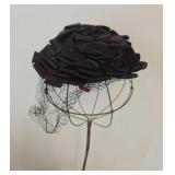 Vintage Millinery Mixed Hat Lot & Marvin Oreck Box - Kentucky Derby Style