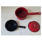 Vintage Enamelware Kitchen Lot (Lot of 6)