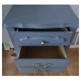 Vintage French Provincial Nightstand End Table